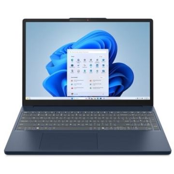 Lenovo Laptop Lenovo IdeaPad Slim 3 15IRH10, Intel Core i5-13420H, 15.3 inch, RAM 16 GB, SSD 512 GB, UHD Graphics, Fara sistem de operare, Albastru