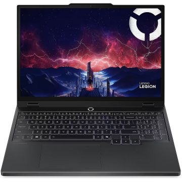 Lenovo Laptop Lenovo Legion 5 15AHP10, AMD Ryzen 7 260, 15.1 inch, RAM 16 GB, SSD 512 GB, GeForce RTX 5060, Windows 11, Negru
