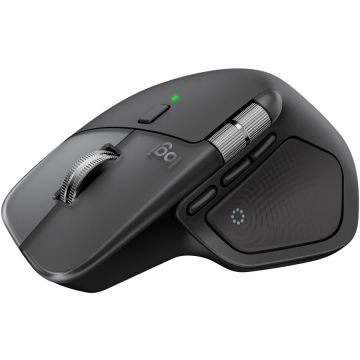 Logitech Mouse Wireless Logitech MX Master 4 for MAC, Silent, USB, BT, Negru