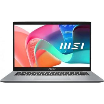 MSI Laptop MSI Modern 15 F13, Intel Core i7-1355U, 15.6 inch, RAM 16 GB, SSD 512 GB, Iris Xe Graphics, Windows 11 Professional, Gri