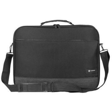 natec Geanta laptop Natec Impala 2, compatibilitate dimensiune laptop 14.1, 2 compartimente, material Polyester 600D, Negru