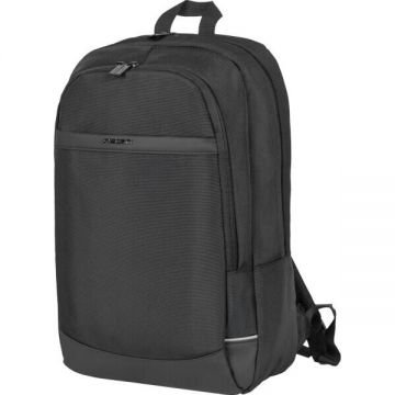 natec Rucsac laptop Natec Kudu, compatibilitate dimensiune laptop 15.6, 3 compartimente, capacitate 19L, material Polyester 1680D, Negru