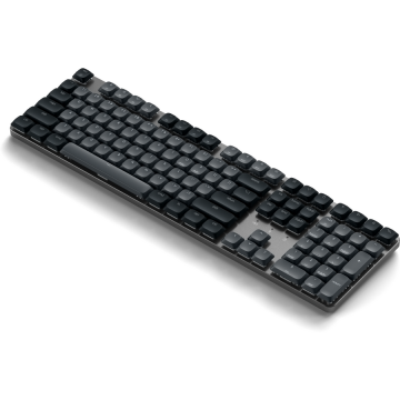 Satechi Tastatura mecanica retroiluminata Satechi SM3 Slim, Bluetooth, layout US, gri/negru