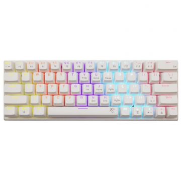 White&nbsp;Shark Tastatura Gaming White Shark WAKIZASHI 2 US Blue Switch Mecanica Alb
