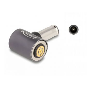 Adaptor de incarcare laptop 5.5x2.1mm la conector magnetic 60W, Delock 80790