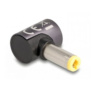 Adaptor de incarcare laptop 5.5x2.5mm la conector magnetic 60W, Delock 80791