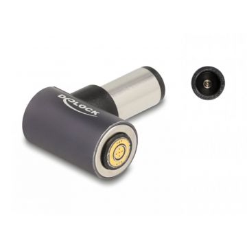 Adaptor de incarcare laptop HP 4.5x3.0mm la conector magnetic 60W, Delock 80785