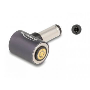 Adaptor de incarcare laptop Samsung DC 5.5x3.0mm la conector magnetic 60W, Delock 80793