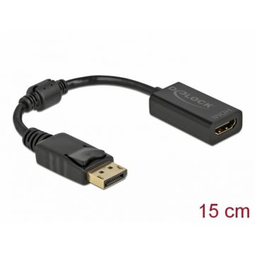 Adaptor DisplayPort la HDMI Full HD T-M pasiv, Delock 61011