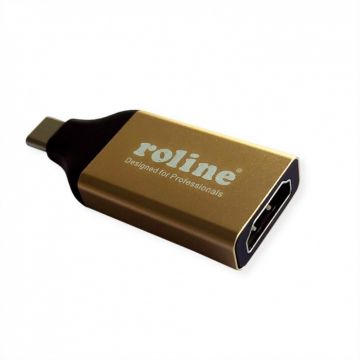 Adaptor GOLD USB-C la HDMI 4K60Hz T-M, Roline 12.03.3231