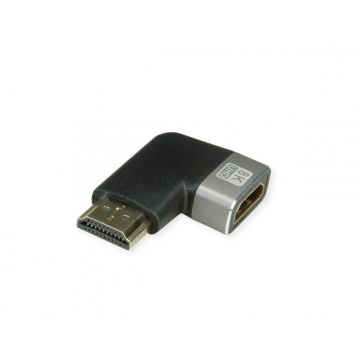 Adaptor HDMI 8K60Hz unghi 90 grade T-M, Roline 12.03.3251