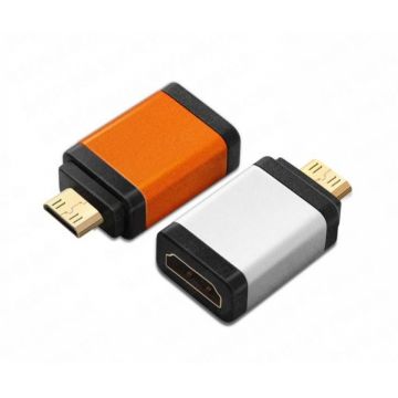 Adaptor HDMI-A la mini HDMI-C 4K60Hz M-T, kphdma-31