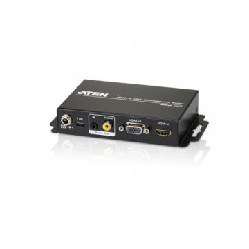 Adaptor HDMI la VGA cu functie de scalare + alimentare + audio, ATEN VC812