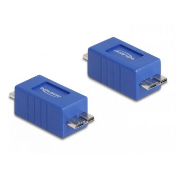Adaptor micro USB 3.0 la micro USB T-T, Delock 67216