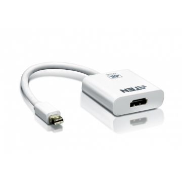 Adaptor Mini DisplayPort la 4K HDMI T-M Alb, ATEN VC981