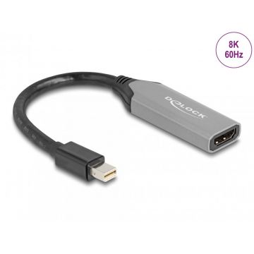 Adaptor Mini DisplayPort la HDMI 8K60Hz cu HDR, Delock 64331