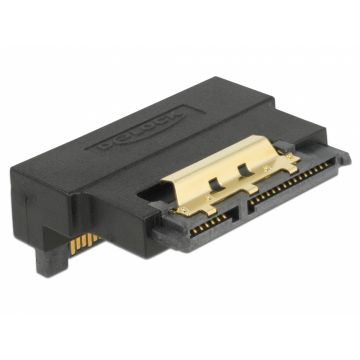 Adaptor SATA 22 pini T-M unghi 90 grade jos, Delock 63943