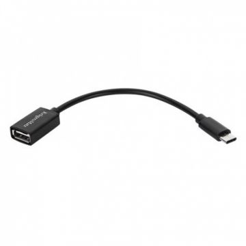 Adaptor USB 3.0-C la USB-A OTG Negru, KM1246