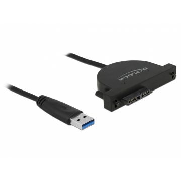 Adaptor USB 3.0 la Slim SATA 13 pini, Delock 64048
