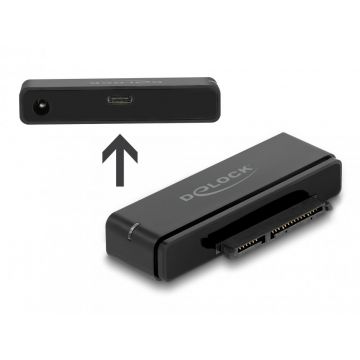 Adaptor USB 3.2 Gen2 type C la SATA 22 pini pentru HDD 2.5