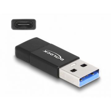 Adaptor USB 3.2 Gen2 type C la USB-A M-T, Delock 60001