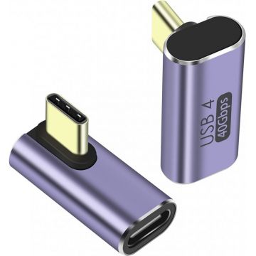 Adaptor USB 4 type C T-M unghi 90 grade, kur31-41