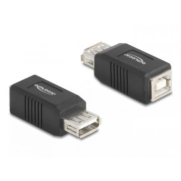 Adaptor USB-B 2.0 la USB-A M-M, Delock 67203
