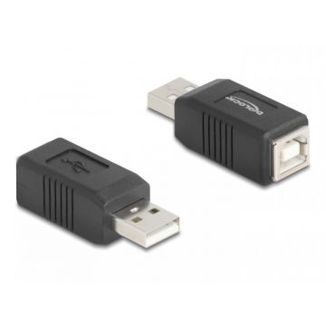 Adaptor USB-B 2.0 la USB-A M-T, Delock 67202