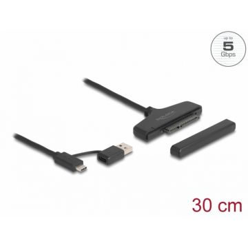 Adaptor USB type C/USB-A la HDD/SSD SATA 2.5
