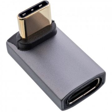 Adaptor USB4 type C unghi 90 grade T-M, InLine IL35900I