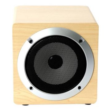 boxe lemn 3 inch 5w bluetooth v4.2 tws omega