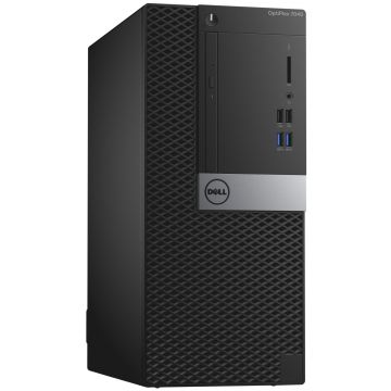 Dell, OPTIPLEX 7040,  Intel Core i7-6700, 3.40 GHz, HDD: 256 GB, RAM: 8 GB, video: Intel HD Graphics 530, TOWER