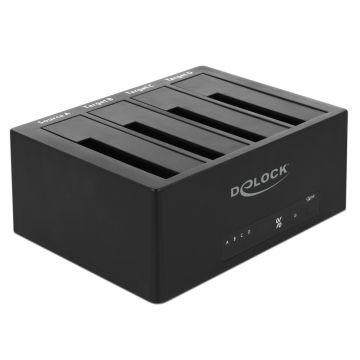 Docking Station USB 3.0 pentru 4 x HDD/SSD SATA 2.5