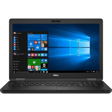 Laptop DELL, LATITUDE 5590,  Intel Core i5-8350U, 1.70 GHz, HDD: 256 GB, RAM: 8 GB, webcam