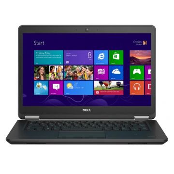 Laptop DELL, LATITUDE E7450, Intel Core i7-5600U, 2.60 GHz, HDD: 128 GB, RAM: 4 GB, video: Intel HD Graphics 5500, webcam, 14