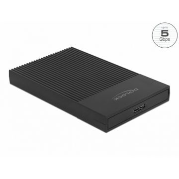 Rack extern micro USB 3.0 pentru SATA HDD/SSD 2.5