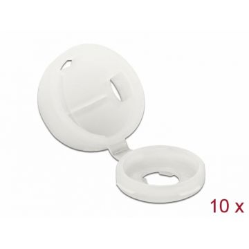 Set 10 buc protectii pentru surub M4, Delock 60189