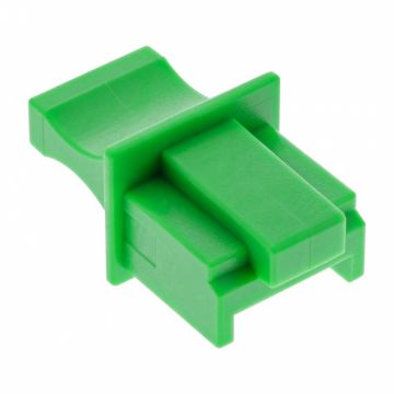 Set 100 buc protectie impotriva prafului pentru RJ45 Verde, InLine IL59942F