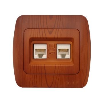 Zirve Cires Priza 2xUTP Cat6E ST