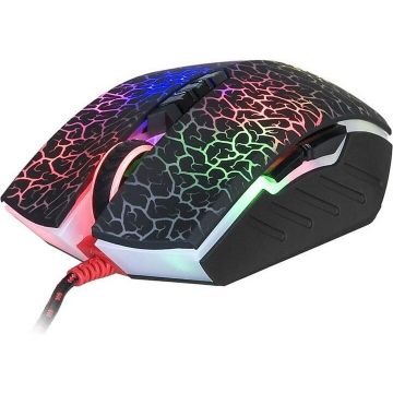 A4tech Mouse gaming A70, A4Tech, USB, Cu fir, Multicolor