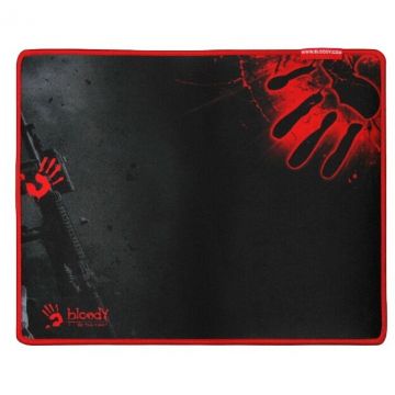 A4tech Mouse pad A4tech Bloody B-081S, gaming 350 ×280 mm, Textil, Anti-alunecare, Negru-Rosu