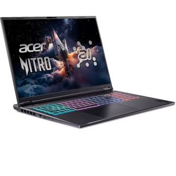 Acer Laptop Acer Nitro 18 AI AN18-61, AMD Ryzen AI 9 365, 18 inch, RAM 32 GB, SSD 1 TB, GeForce RTX 5060 Laptop GPU, Fara sistem de operare
