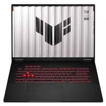 Asus Laptop ASUS TUF Gaming A18 FA808UH-S8013W, Procesor AMD Ryzen 7-260, Display 18 WUXGA, IPS, 144Hz, 16GB DDR5 RAM, 512GB SSD, Placa video dedicata nVidia RTX 5050 8GB, Windows 11 Home, Negru