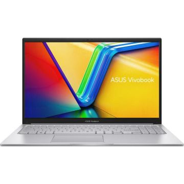 Asus Laptop ASUS Vivobook 15 X1504VA-BQ2625, procesor Intel Core i3 1315U, 15.6 inch, Full HD, 16GB DDR4, 512GB SSD, Intel® Iris Xe Graphics, No OS, Argintiu
