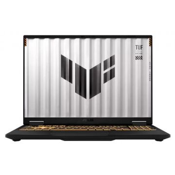 Asus Laptop Gaming ASUS TUF A16 FA608UM-R7165W, Procesor AMD Ryzen 7 260, Display 16.0 FHD+ 165Hz IPS, 16GB DDR5-5600 RAM, SSD 512 GB, Placa video dedicata NVIDIA GeForce RTX 5060 8GB, Windows 11 Home, Jaeger Grey