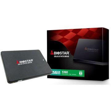Biostar SSD Biostar S160, 256GB, SATA 3, 2.5, Ultraslim