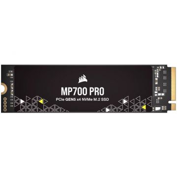 CORSAIR SSD Corsair MP700 PRO, 2TB, PCIe Gen 5.0 x4, NVMe, M.2, Negru