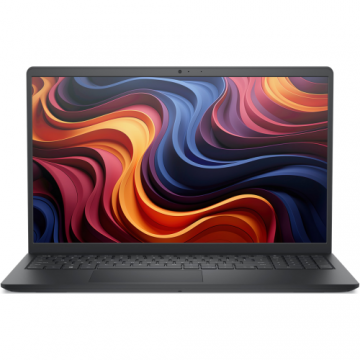 Dell Laptop DELL DC15255, procesor AMD Ryzen™ 5 7520U,15.6 inch, Full HD, 8 GB LPDDR5-SDRAM, 512 GB SSD, AMD Radeon Graphics, Windows 11 Pro, Negru