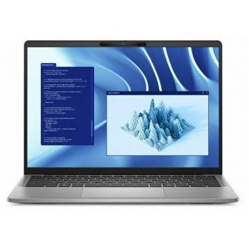 Dell Laptop DELL Latitude 7455 Copilot+ PC, Procesor Qualcomm Snapdragon X1E-80-100, Display 14 WQXGA , Touchscreen, 16 GB LPDDR5x-SDRAM, 512 GB SSD, Wi-Fi 7, Placa grafica Qualcomm Adreno, Windows 11 Pro, Gri