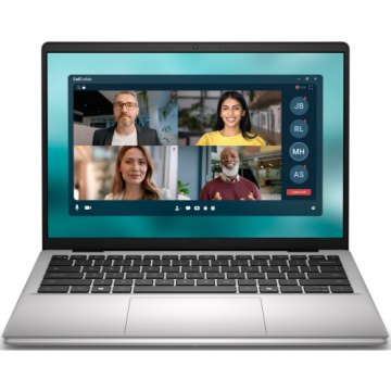 Dell Laptop DELL Pro 14 Essential PV14250, Intel Core 3 100U, 14 inch, WUXGA, 8 GB DDR5-SDRAM, 512 GB SSD, Intel Graphics, Windows 11 Pro, Argintiu